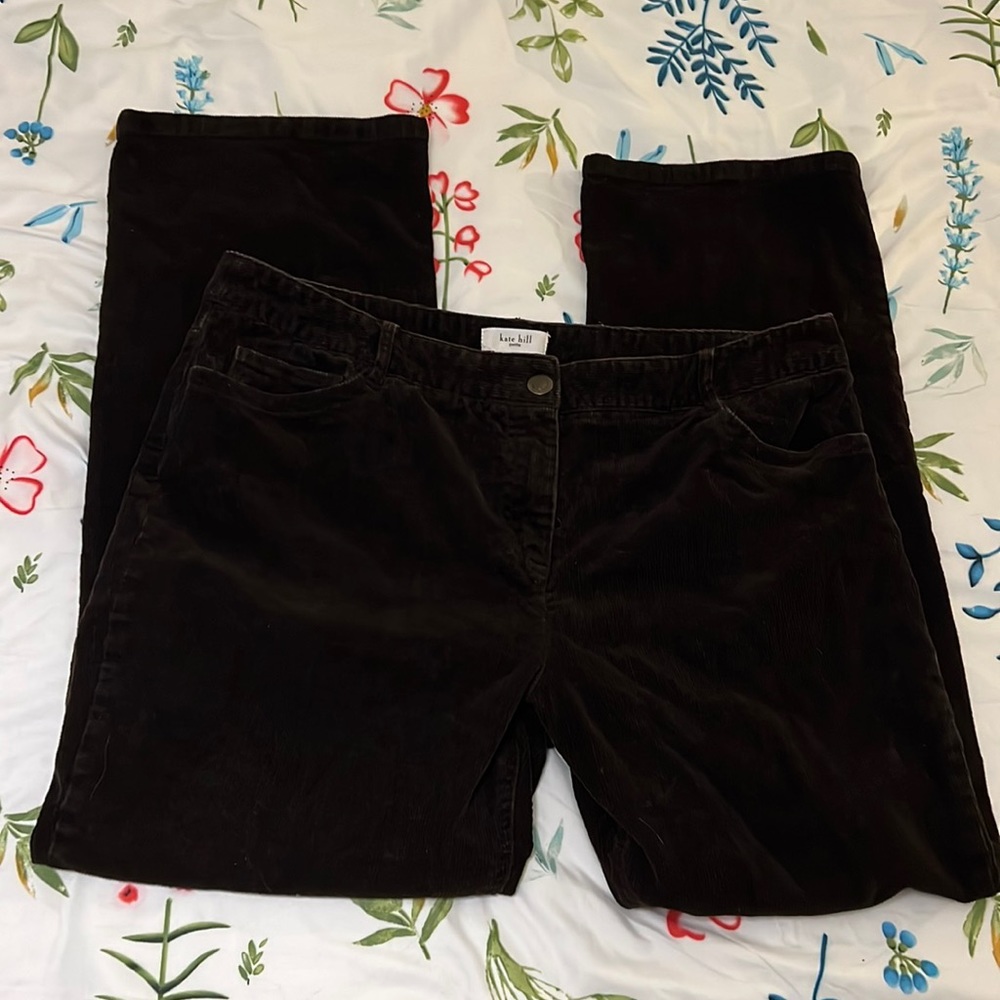 Dark Brown Corduroy Pants